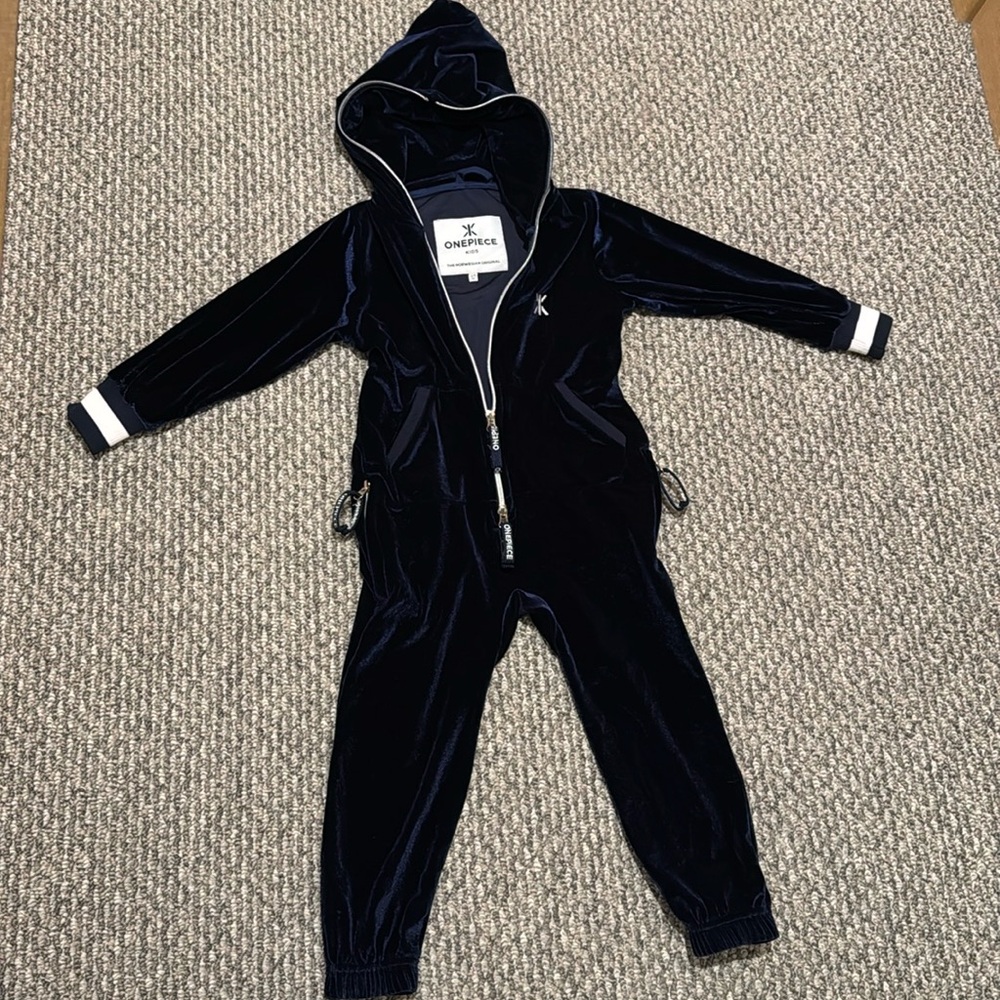 Onepiece Norway velvet jump in jumpsuit 98cm